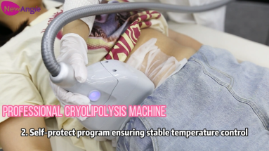 How to operate a professional cryolipolysis machine? Non-invasive fat reduction