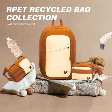RPET Fabric Bag Eco-Friendly Leisure Fashion Jacquard Ribbon ODM OEM China Bag Factory | Twinkling Star