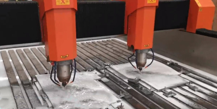 HLSD-2030-2D CNC router engraving stone granite marble machine for tombstone