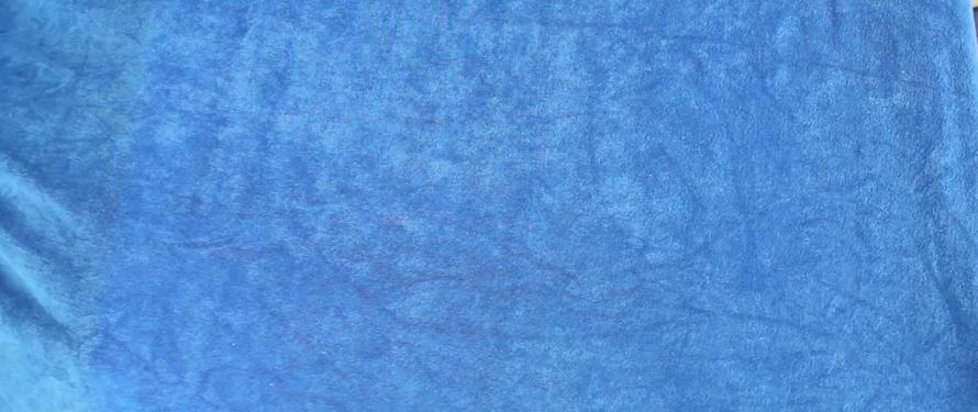 Blue Terry Cloth high-performance
