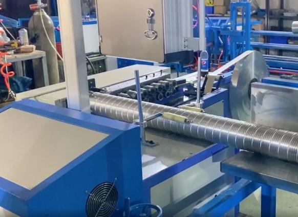 Aluminum Flexible Air Duct Machine