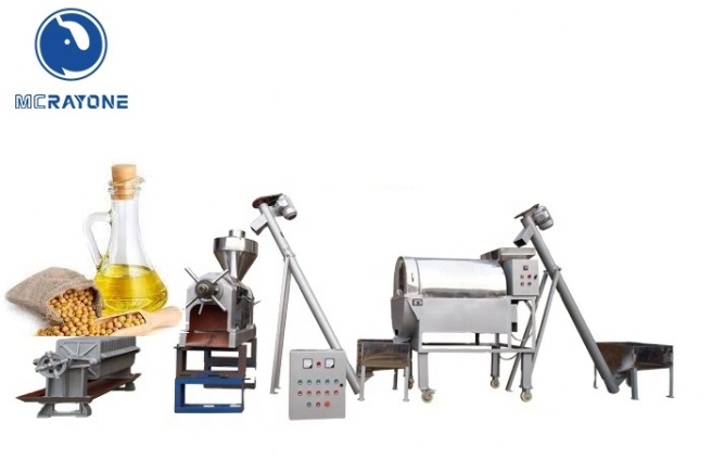 Soybean Oil Production Line Equipment Real Shot
